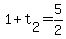 1%2Bt%5B2%5D=5%2F2