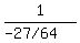 1%2F%22-27+%2F+64%22