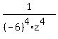 1%2F%28%28-6%29%5E4+%2A+z%5E4%29