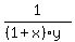 1%2F%28%281%2Bx%29%2Ay%29