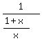 1%2F%28%281%2Bx%29%2Fx%29
