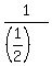 1%2F%28%281%2F2%29%29