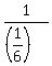 1%2F%28%281%2F6%29%29