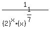 1%2F%28%282%29%5Ex%2A%28x%29%5E%281%2F7%29%29