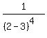 1%2F%28%282-3%29%5E4%29