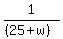 1%2F%28%2825%2Bw%29%29