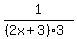 1%2F%28%282x%2B3%29%2A3%29