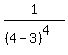 1%2F%28%284-3%29%5E4%29