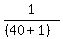 1%2F%28%2840%2B1%29%29