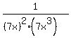 1%2F%28%287x%29%5E2%2A%287x%5E3%29%29
