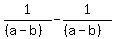 1%2F%28%28a-b%29%29+-+1%2F%28%28a-b%29%29