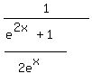1%2F%28%28e%5E%282+x%29+%2B+1%29%2F%282e%5Ex%29+%29