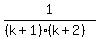 1%2F%28%28k%2B1%29%28k%2B2%29%29