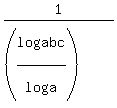 1%2F%28%28log%28abc%29%2Flog%28a%29%29%29