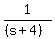 1%2F%28%28s%2B4%29%29