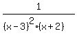 1%2F%28%28x-3%29%5E2%28x%2B2%29%29