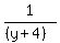 1%2F%28%28y%2B4%29%29