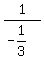 1%2F%28-1%2F3%29