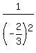 1%2F%28-2%2F3%29%5E2