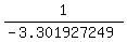 1%2F%28-3.301927249%29
