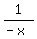 1%2F%28-x%29