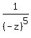1%2F%28-z%29%5E5