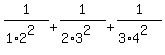 1%2F%281%2A2%5E2%29+%2B+1%2F%282%2A3%5E2%29+%2B+1%2F%283%2A4%5E2%29