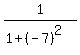1%2F%281%2B%28-7%29%5E2%29