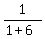 1%2F%281%2B6%29