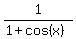 1%2F%281%2Bcos%28x%29%29