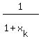 1%2F%281%2Bx%5Bk%5D%29
