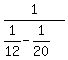 1%2F%281%2F12+-+1%2F20%29