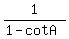 1%2F%281-cotA%29