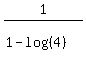 1%2F%281-log%28%284%29%29%29