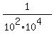 1%2F%2810%5E2%2A10%5E4%29