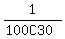 1%2F%28100C30%29