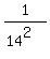 1%2F%2814%5E2%29