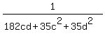 1%2F%28182cd+%2B+35c%5E2+%2B+35d%5E2%29