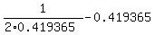 1%2F%282%2A0.419365%29+-+0.419365