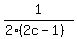 1%2F%282+%282c-1%29%29+