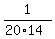 1%2F%2820%2A14%29