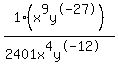 1%2F%282401x%5E4y%5E-12%29%2A%28x%5E9y%5E-27%29