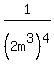 1%2F%282m%5E3%29%5E4%29