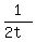 1%2F%282t%29