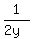 1%2F%282y%29