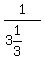 1%2F%283%261%2F3%29