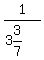 1%2F%283%263%2F7%29