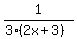 1%2F%283%282x%2B3%29%29