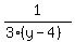 1%2F%283%28y-4%29%29