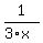 1%2F%283%2Ax%29